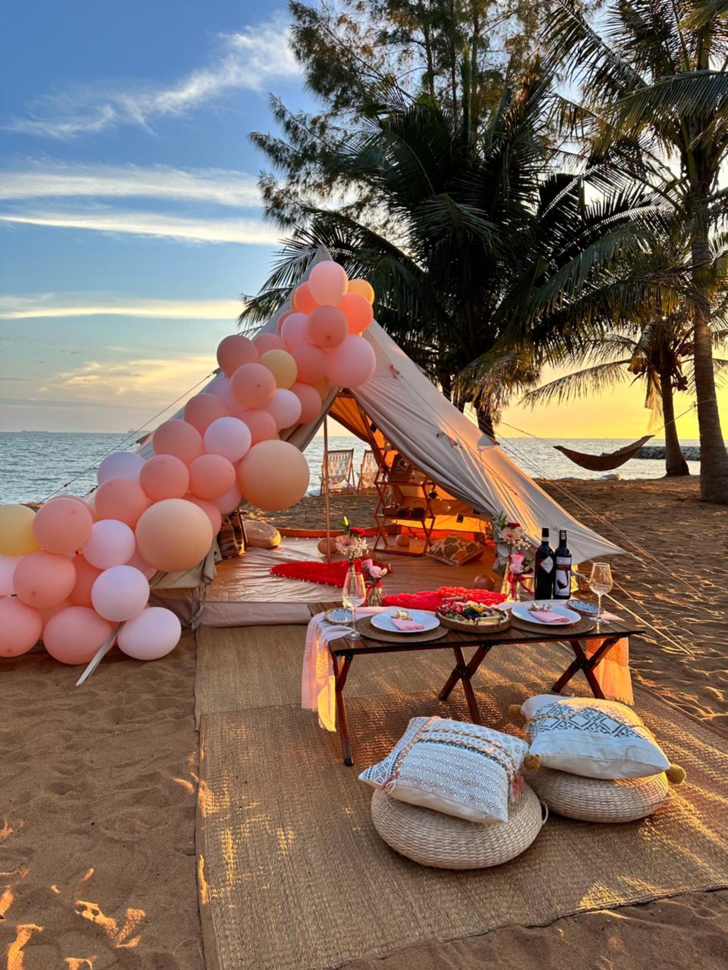Beach N Breeze Glamping Malacca Exterior foto